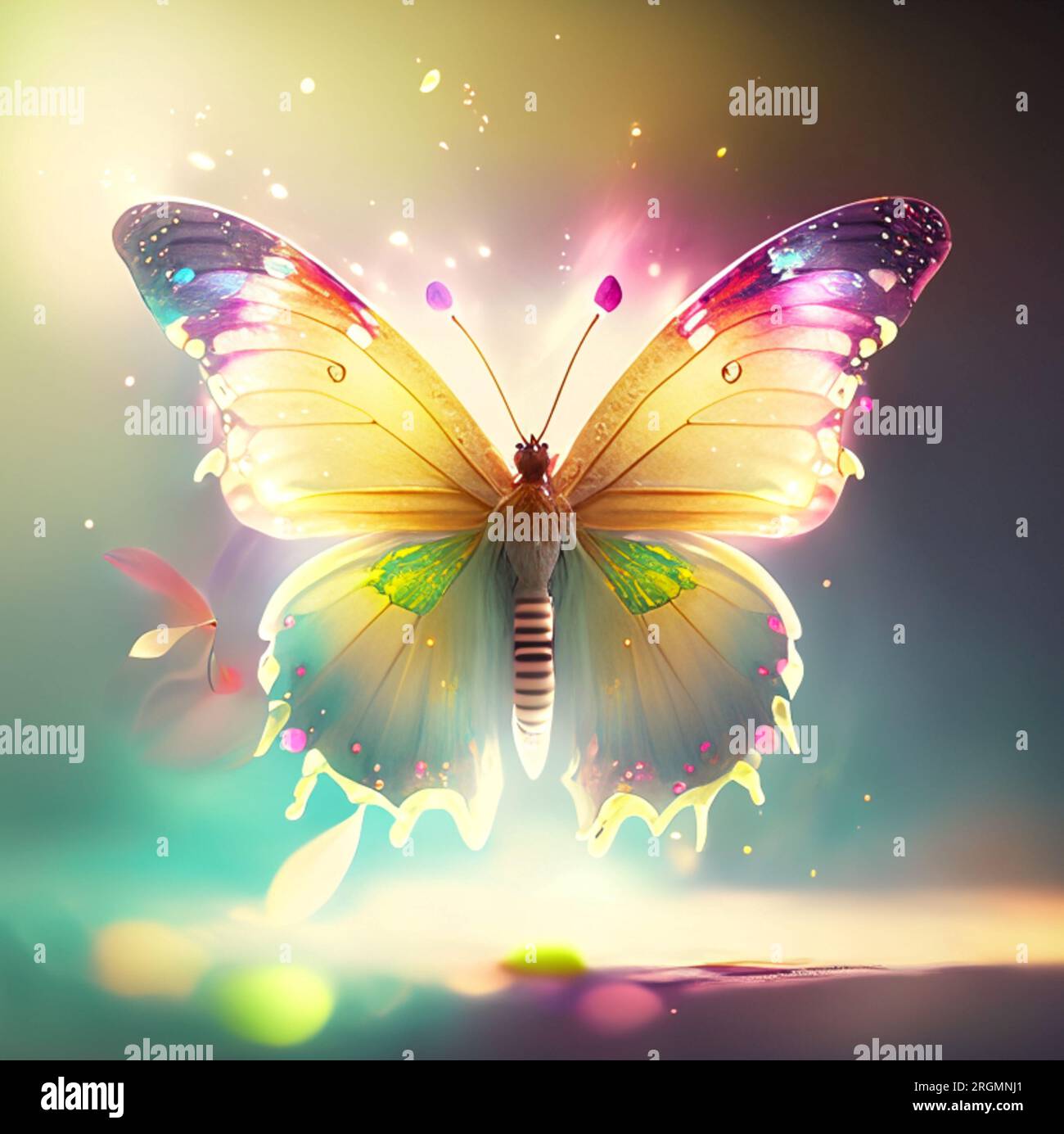 Fantasy Butterfly print by rclassen
