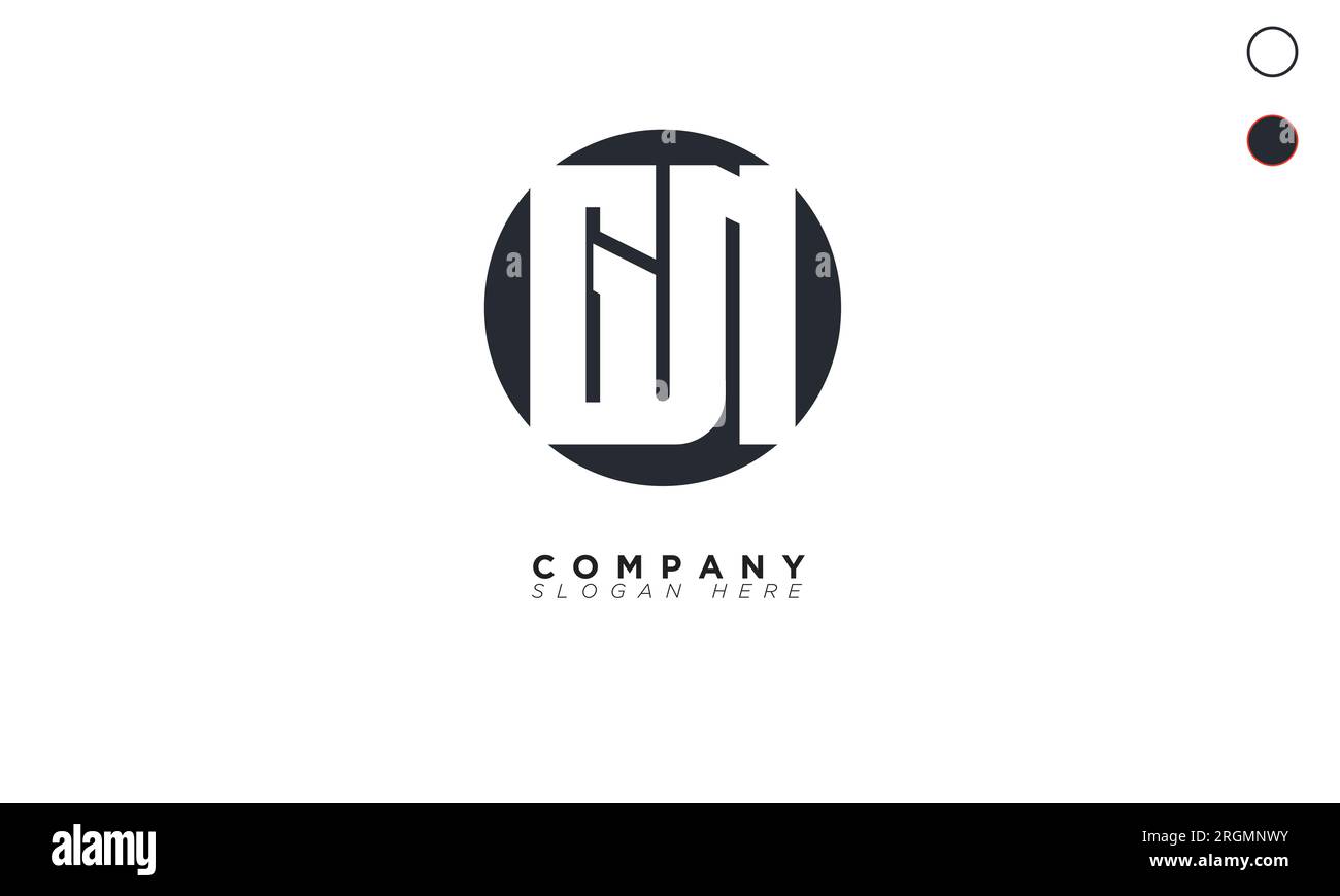 gn-alphabet-letters-initials-monogram-logo-stock-vector-image-art-alamy