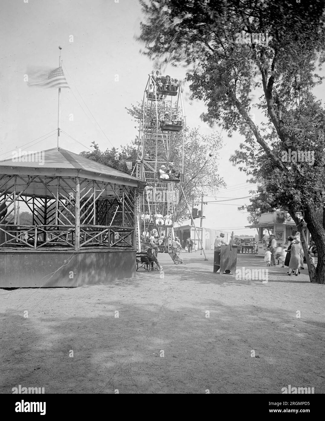 Archival arlington beach amusement park hi-res stock photography and ...