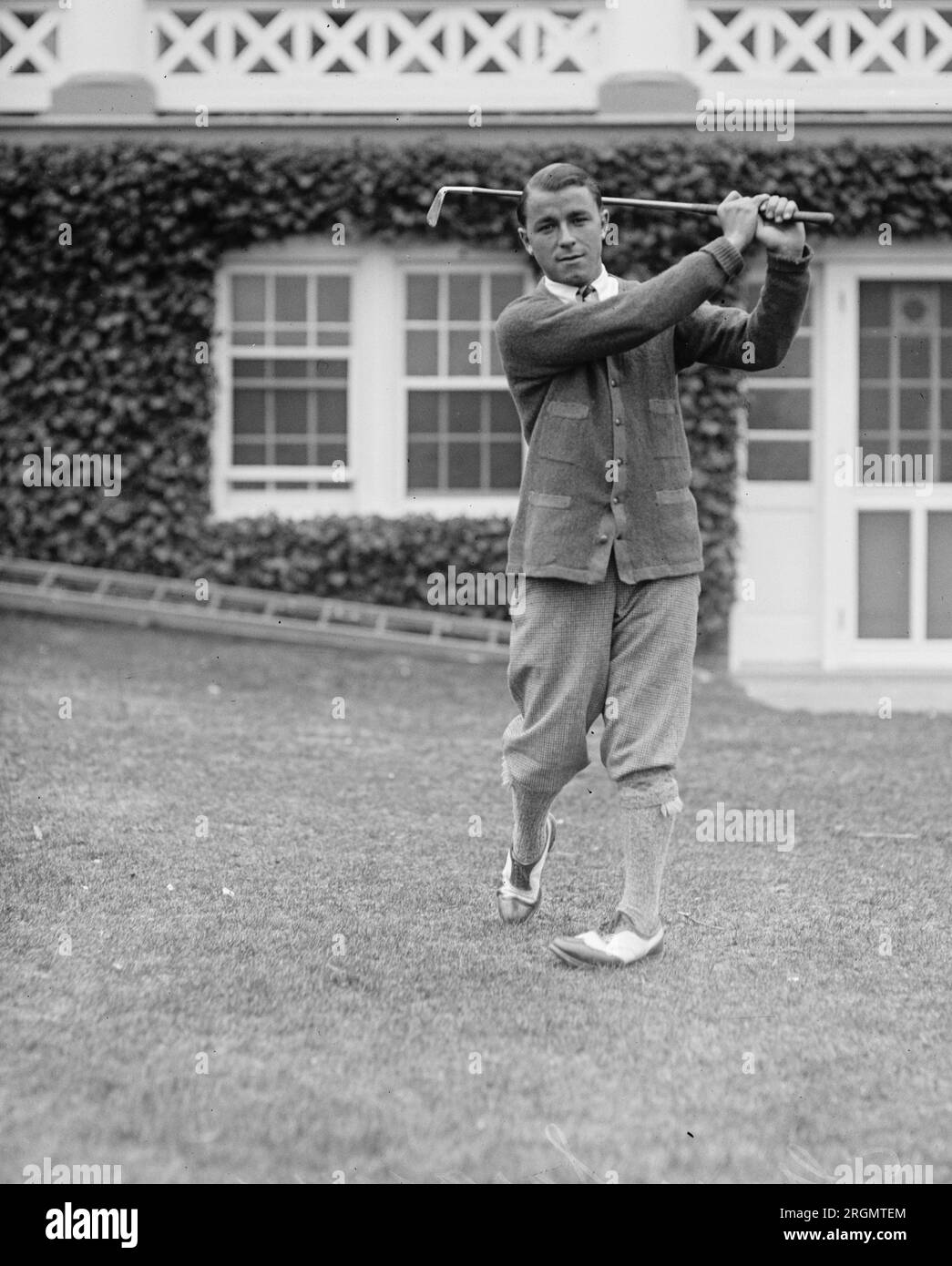 Professional golfer Gene Sarazen ca. 1922 Stock Photo