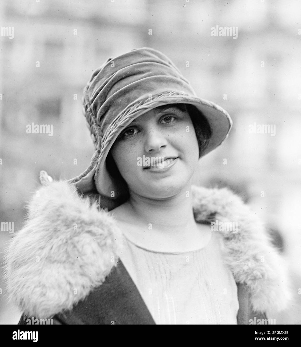 Portrait of Miss Lorraine Bunch ca. 1923 Stock Photo