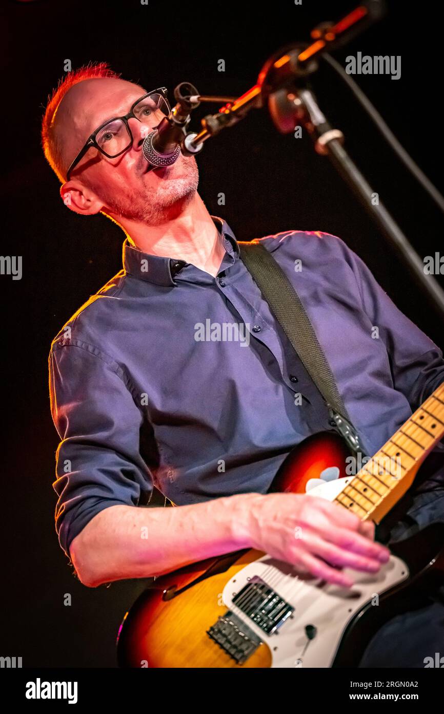 Edinburgh, Scotland. Thu 10 August 2023. Scottish indie band Ballboy onstage at the Rose Theatre