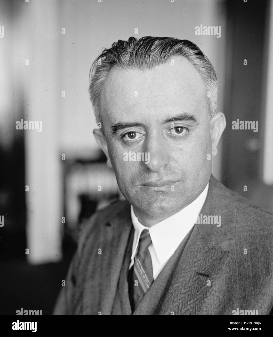 Portrait of Dr. Branko Adjemovitch ca. 1924 Stock Photo