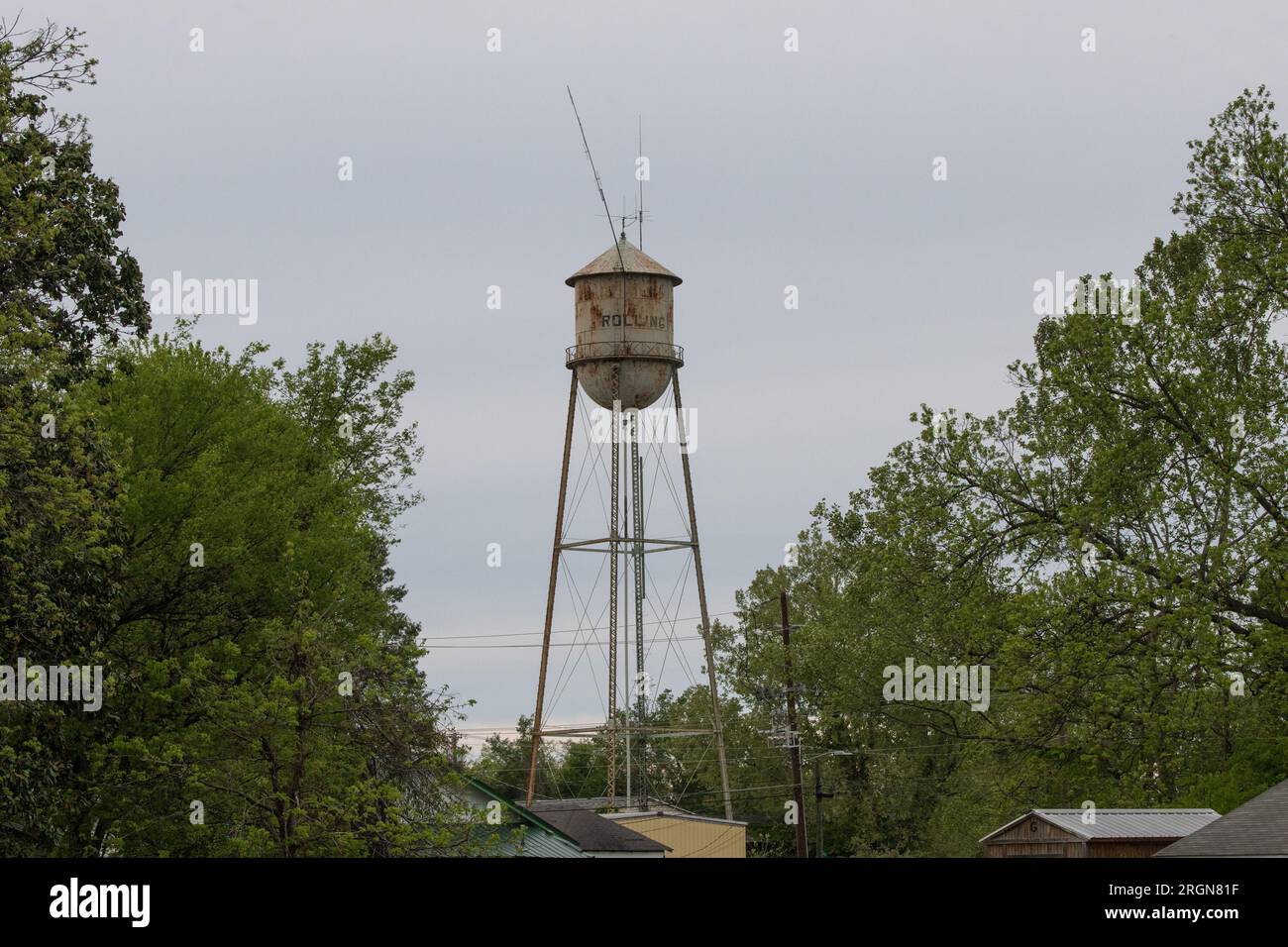 Reportage USDA visit to survey EF4 tornado disaster area in Rolling
