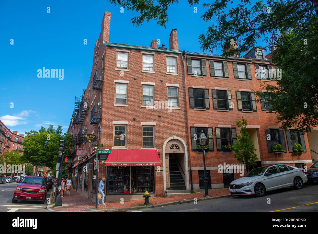 Beacon hill boston hi-res stock photography and images - Alamy