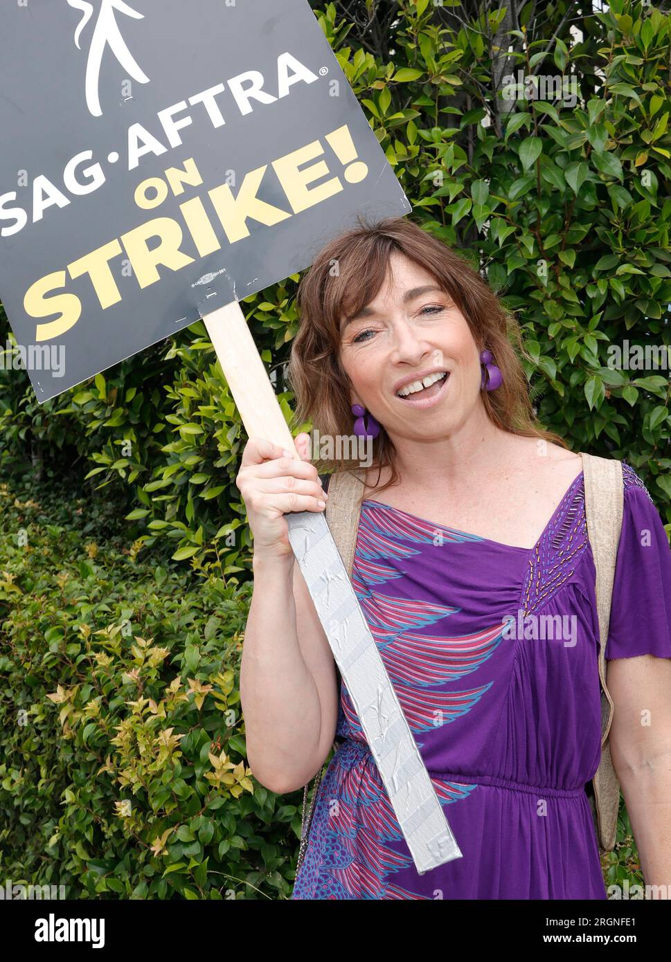 10 August 2023 Hollywood, California - Naomi Grossman. SAG AFTRA-WGA