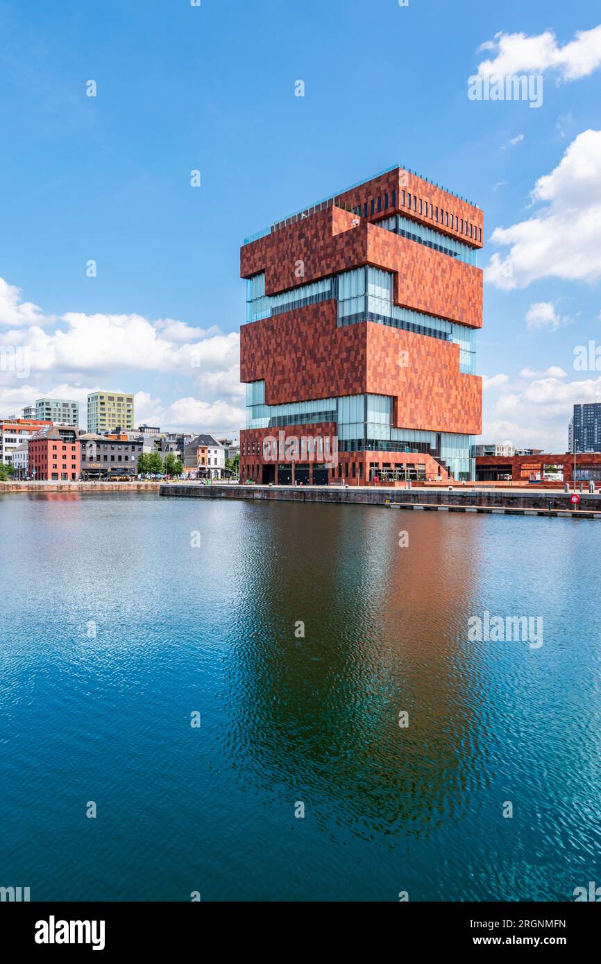 Belgium antwerp mas museum aan hi-res stock photography and images - Alamy