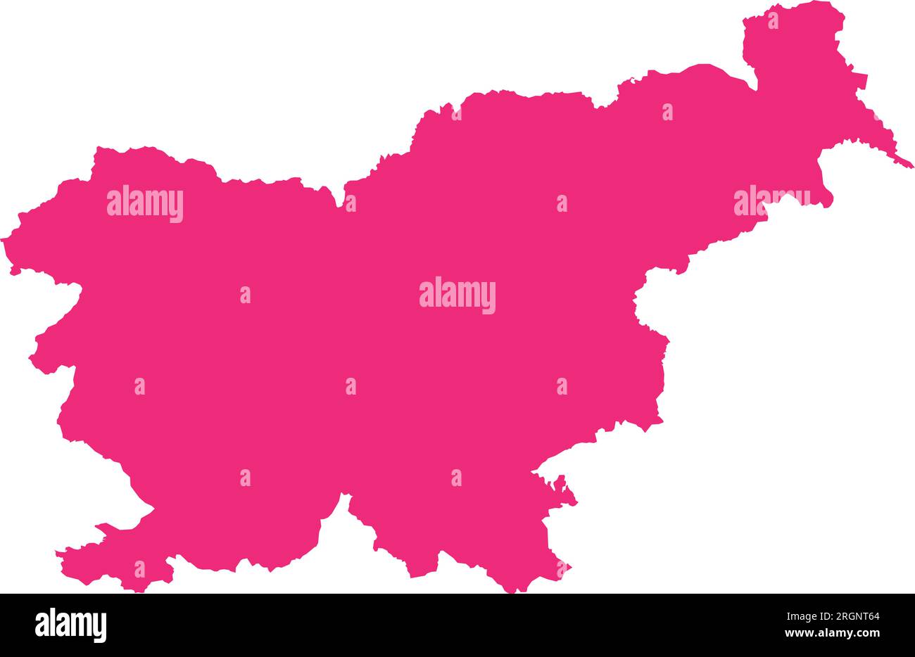 Italy slovenia border map hi-res stock photography and images - Alamy