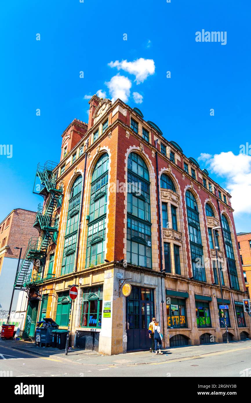 Early 20th century former warehouse 50 Newton Street, Manchester