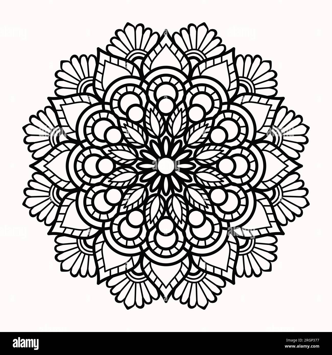 Paper Cutting Mandalas for Relaxation and Meditation Colouring Book