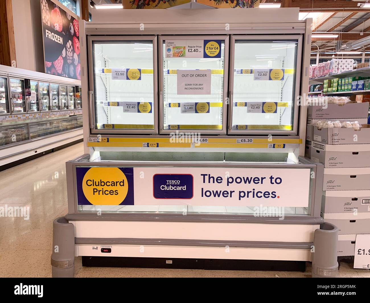 Tesco supermarket taplow centre hires stock photography and