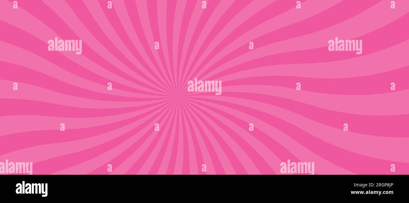 Retro background showcasing a funky spiral and swirl pattern. Radial ...