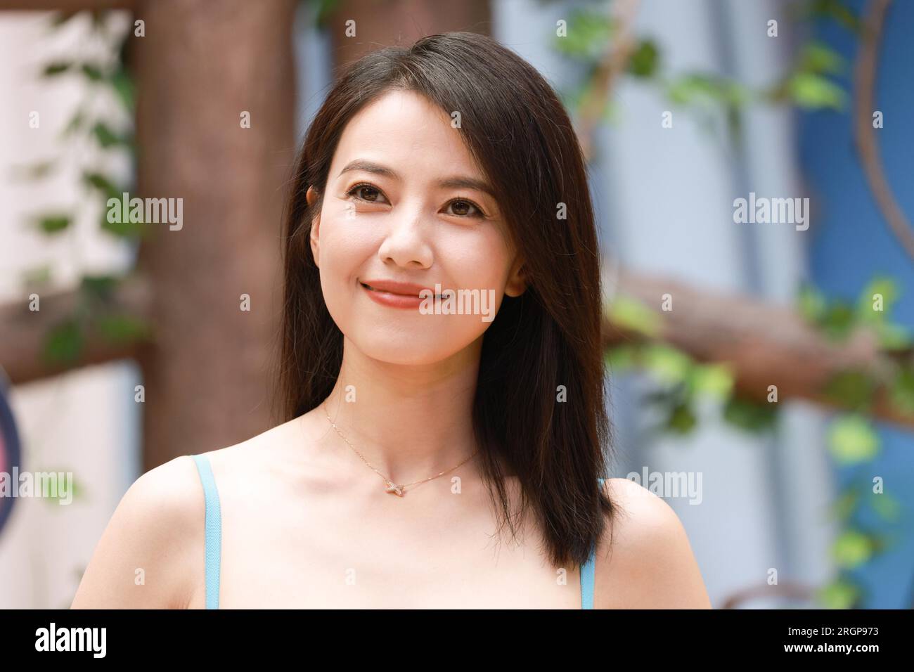 Chinese actress and model Gao Yuanyuan attends an activity in Guangzhou  City, south China's Guangdong Province, 8 August, 2023. (Photo by  ChinaImages/Sipa USA Stock Photo - Alamy