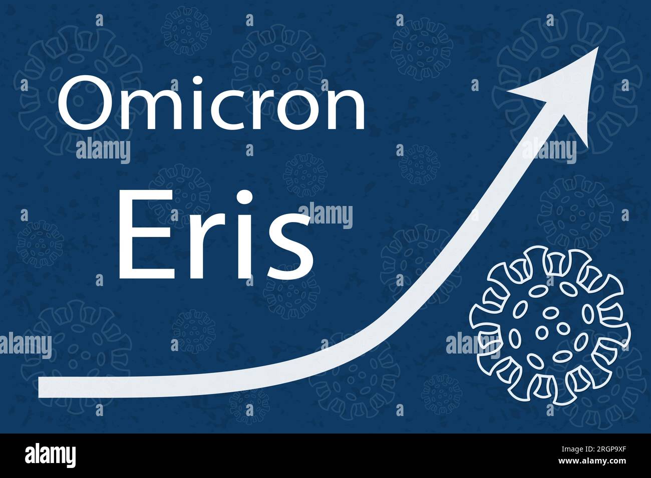 Erris Variant A new Omicron variant Eris (EG.5 alias XBB.1.9.2.5). The arrow shows a ...