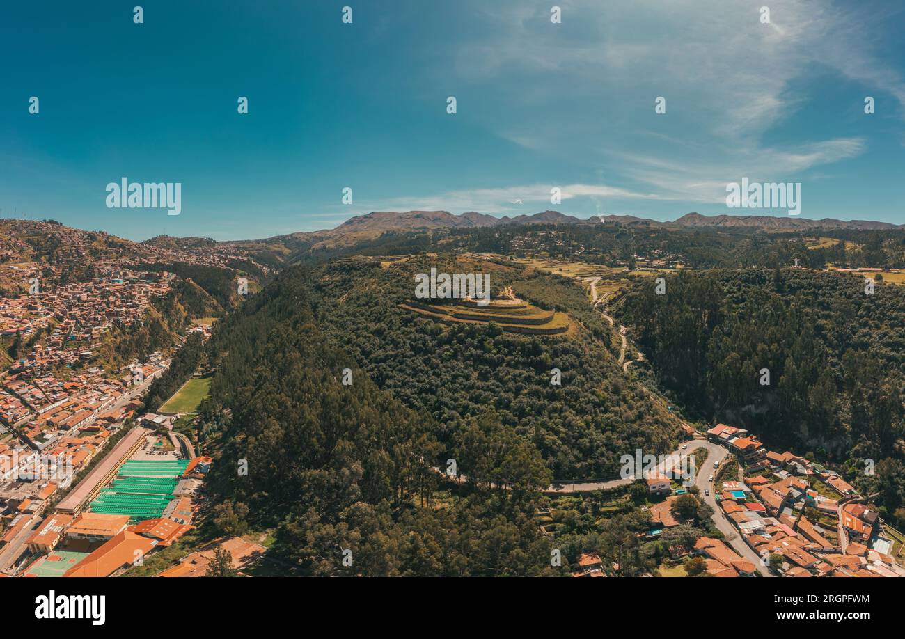 Panoramic View Of The Inca Ruins Of Sacsayhuaman On The Outskirts Of panoramic-view-of-the-inca-ruins-of-sacsayhuaman-on-the-outskirts-of