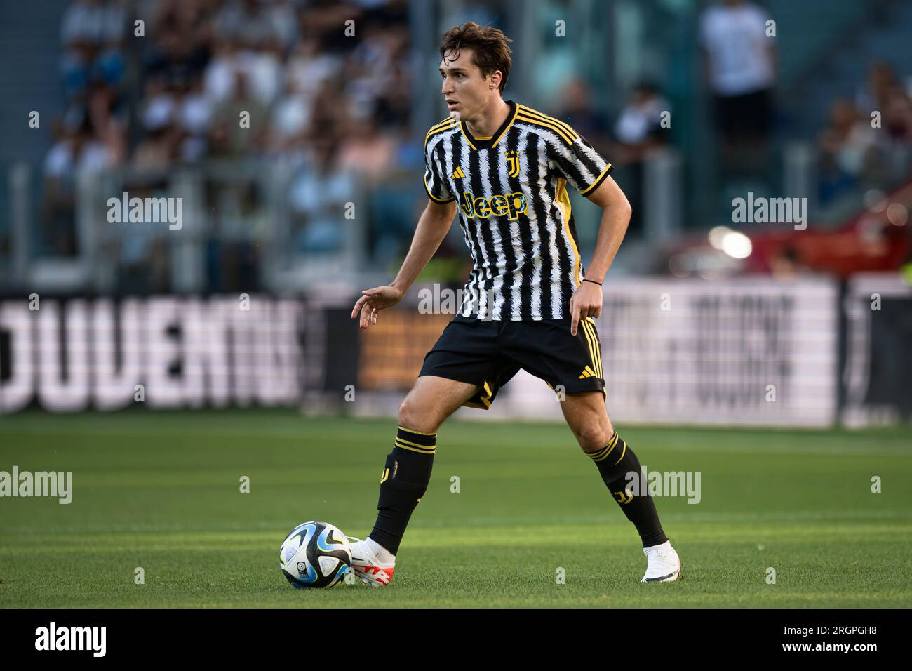 Friendly football match - Juventus FC vs Juventus U23 Next Gen Federico  Chiesa of Juventus during