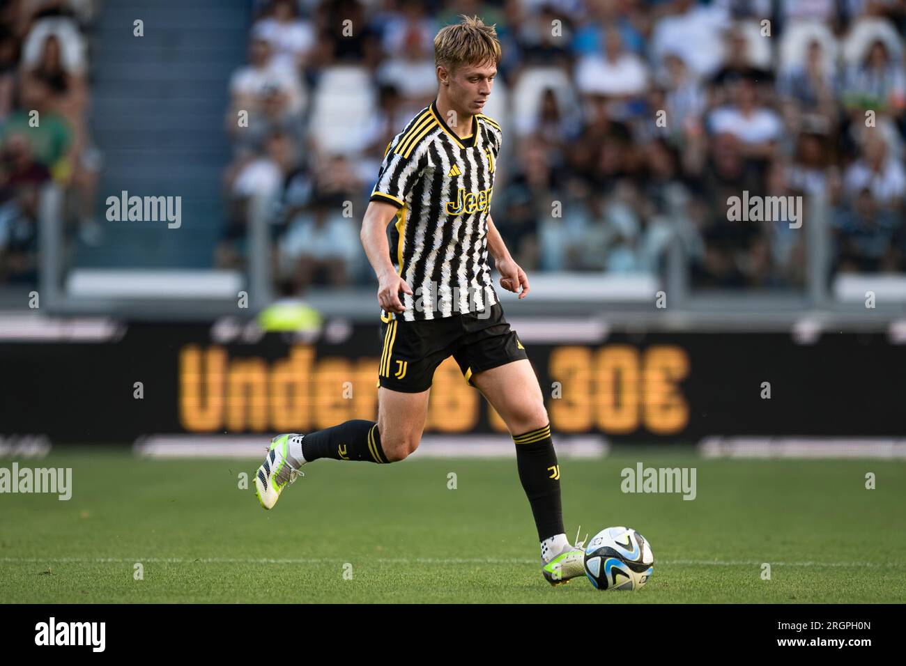 friendly football match - Juventus FC vs Juventus U23 Next Gen Hans  Nicolussi Caviglia of Juventus d