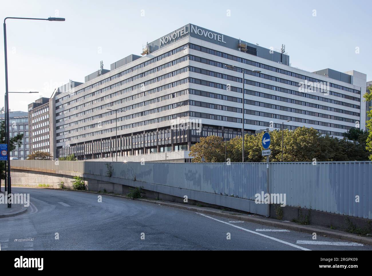 Novotel Hotel at the Hammersmith Flyover London Stock Photo Alamy