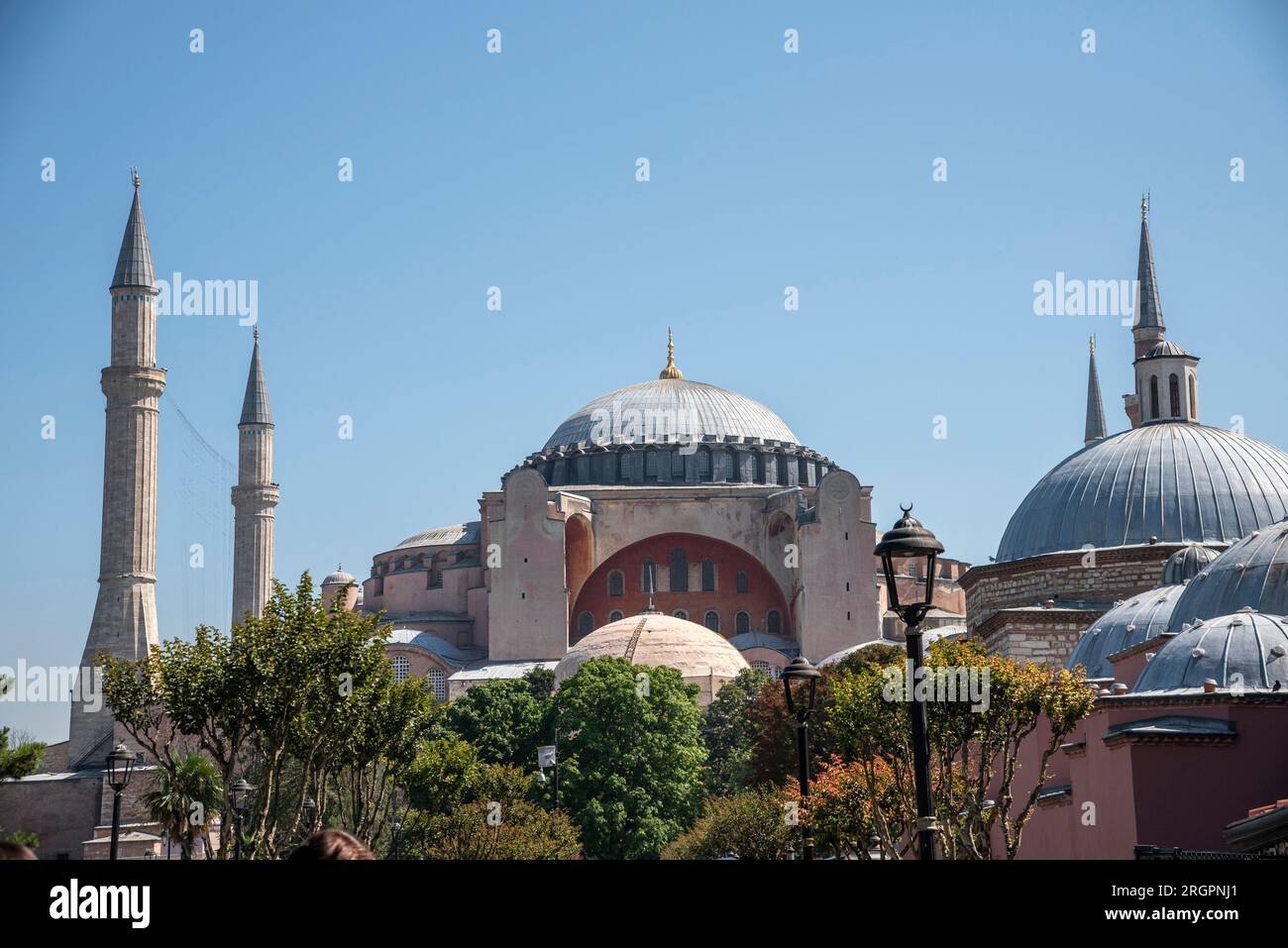 The Hagia Sophia mosque in Istanbul Turkey Stock Photo - Alamy
