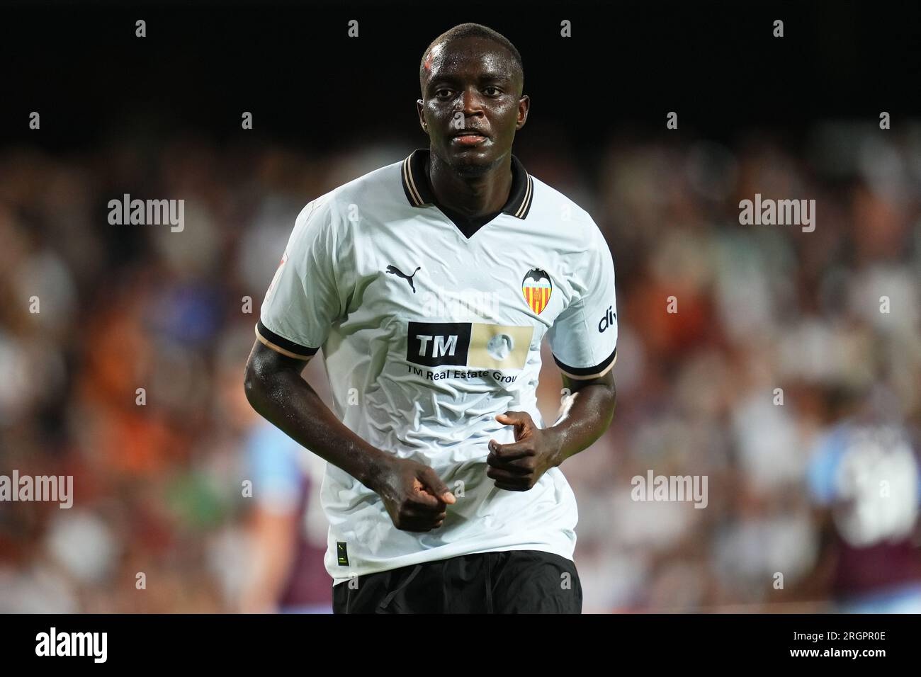 Valencia Spain. 05th Aug 2023. Mouktar Diakaby of Valencia CF
