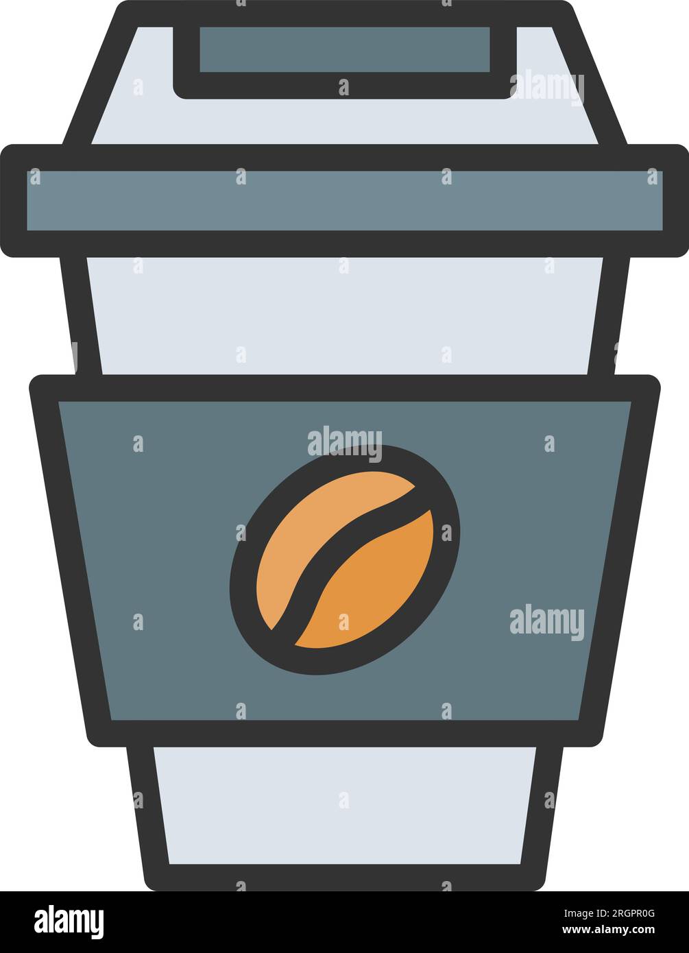 Coffee Cup Icon image. Suitable for mobile application. Stock Vector