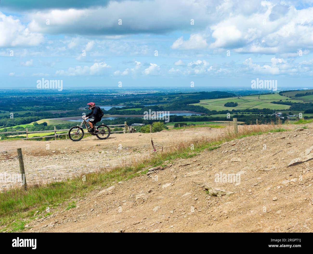 Where Is Rivington Rivington Lancashire UK 01 Aug 2023 Country side around Rivington Pike ...