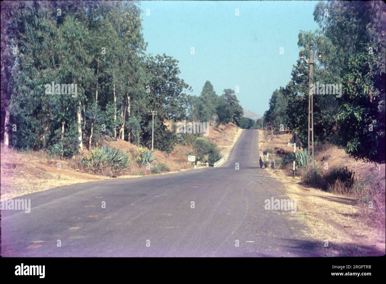 Village Roads, Gujrat, India Stock Photo