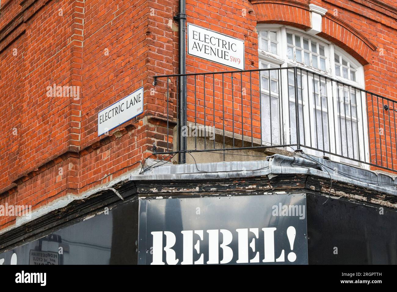 Electric Avenue, street made famous by Eddy Grant song about the Brixton riots, first street in