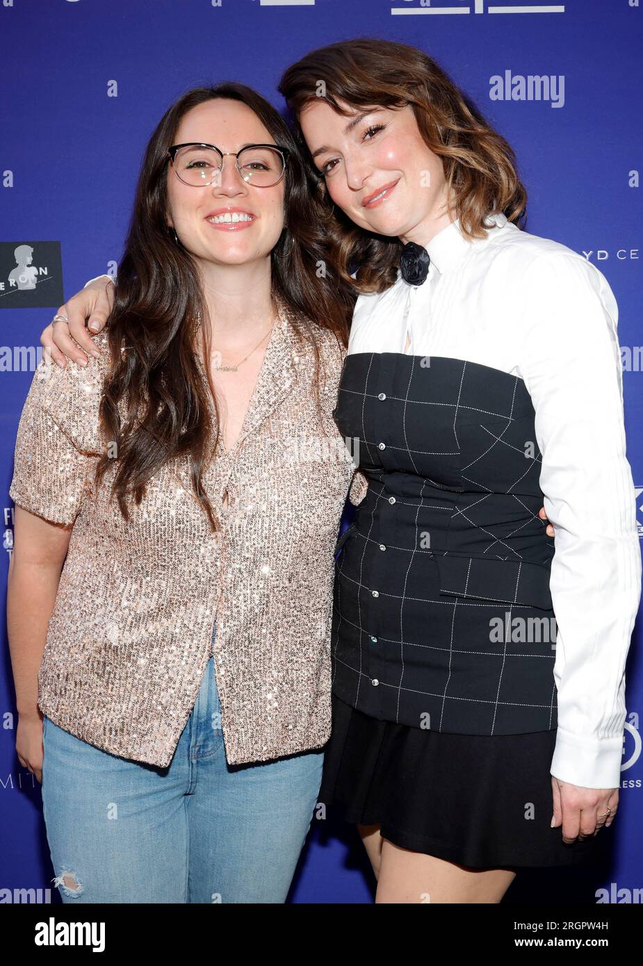Hollywood, Ca. 10th Aug, 2023. Marina Shifrin, Milana Vayntrub at the Opening Night Of The 19th Annual Hollyshorts Film Festival at TCL Chinese 6 Theatres in Hollywood, California on August 10, 2023. Credit: Faye Sadou/Media Punch/Alamy Live News Stock Photo