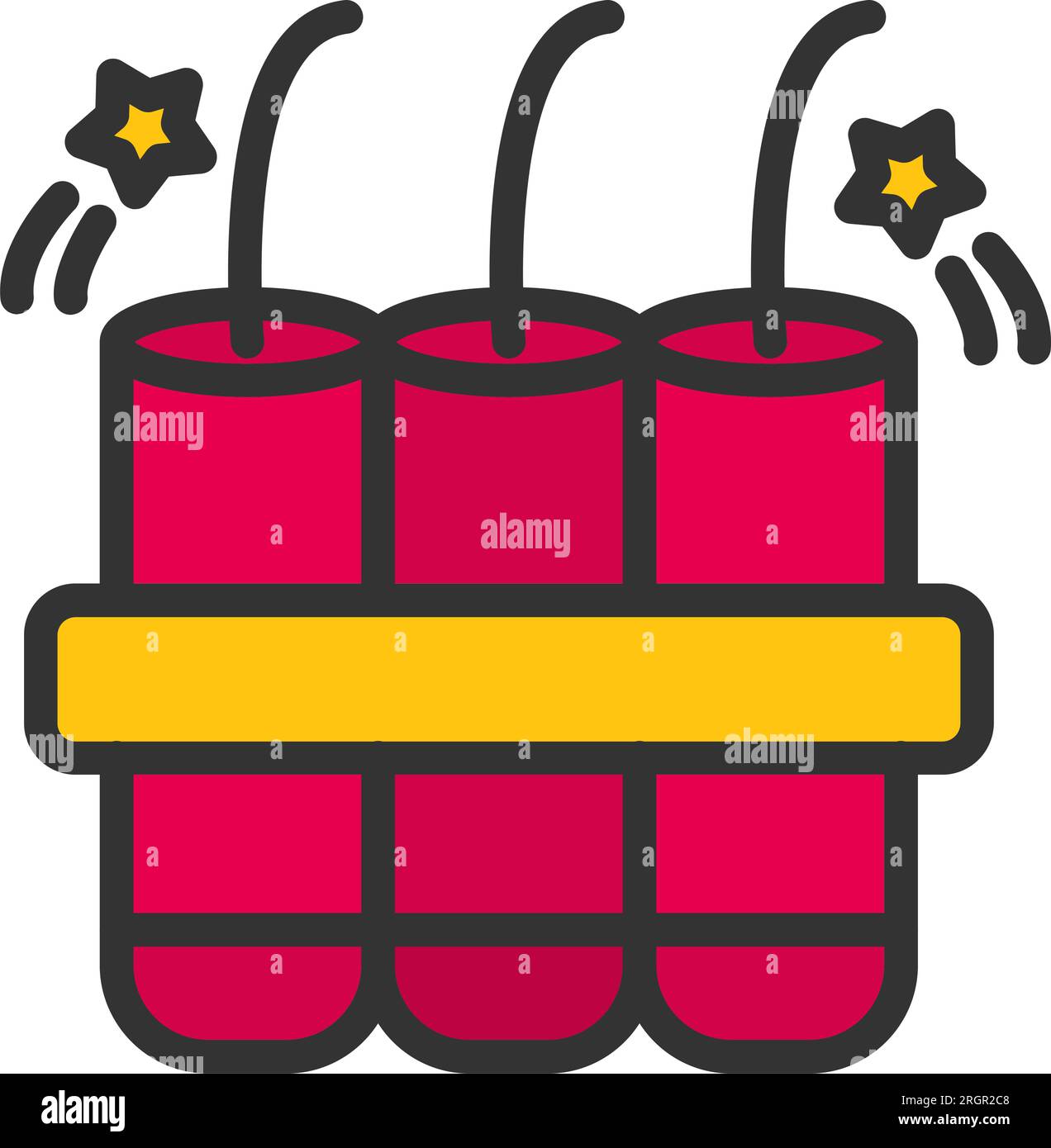 Dynamite explosion icon hi-res stock photography and images - Alamy