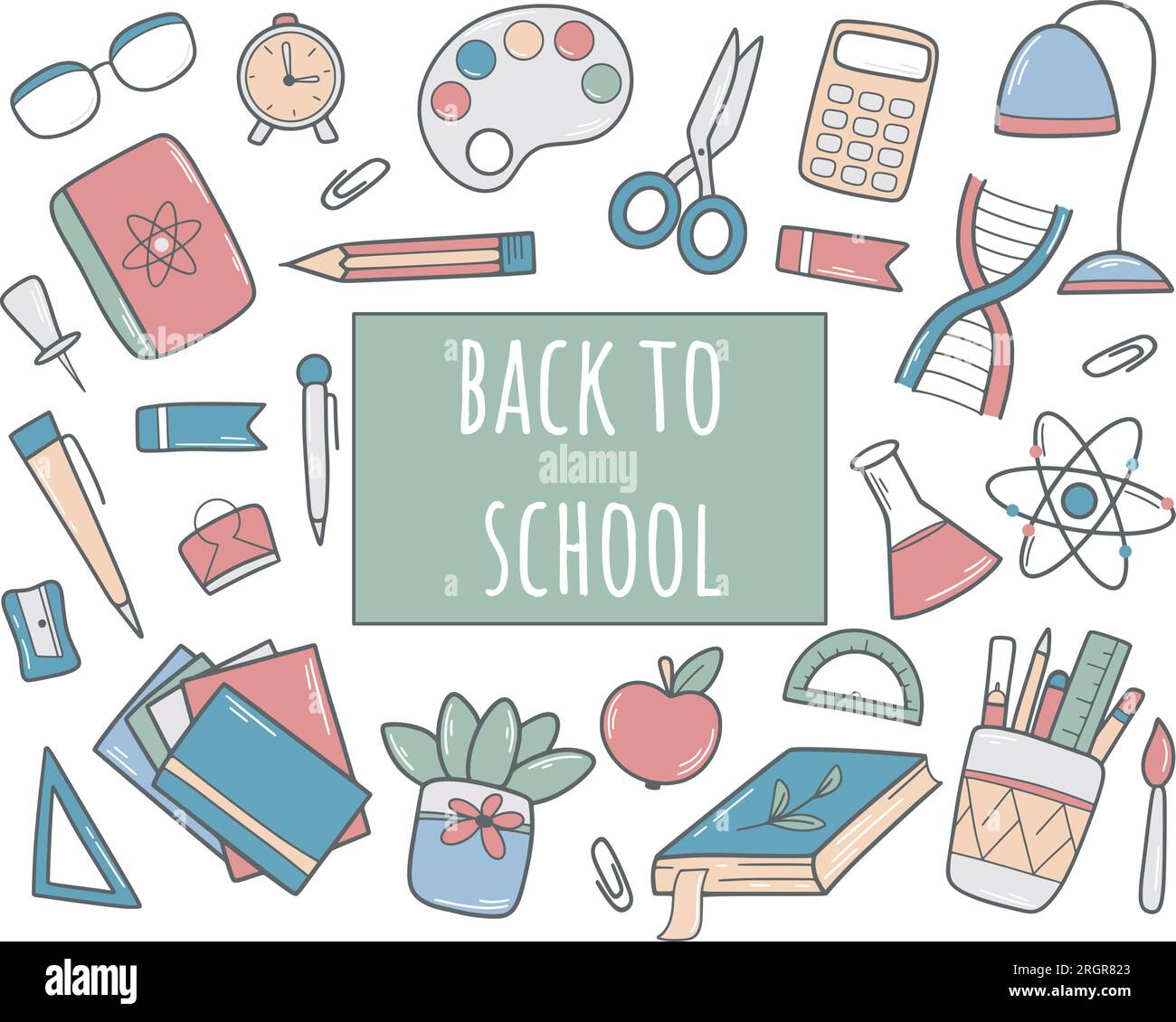 School year beginning Cut Out Stock Images & Pictures - Alamy