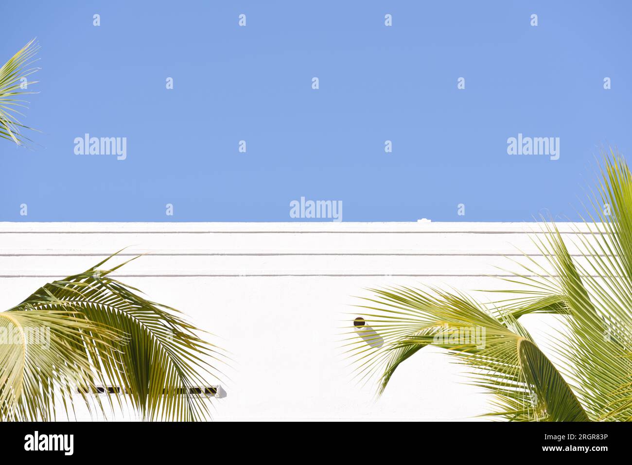 Miami. Art deco district. Geometries painted by the sky and light