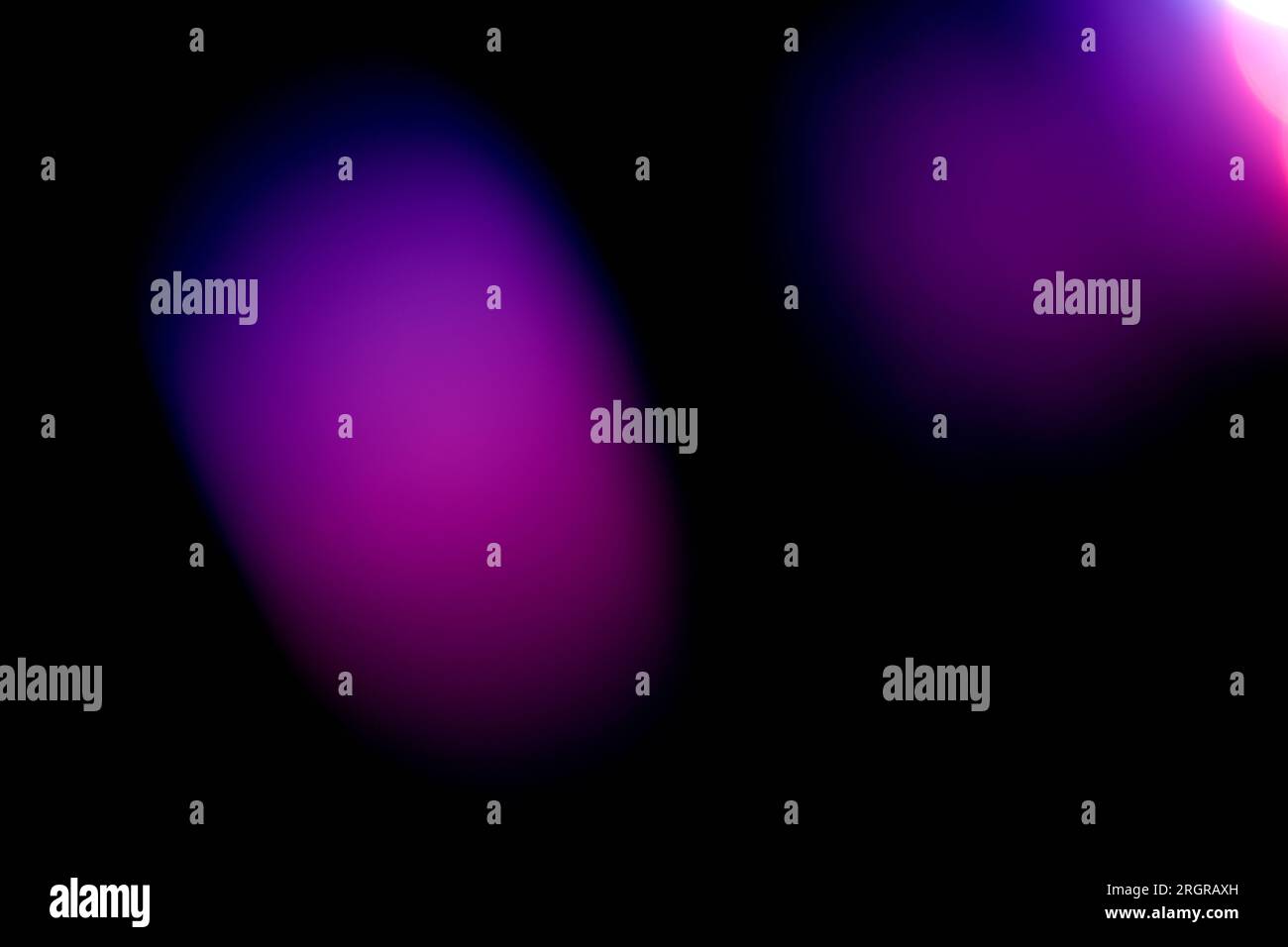 various flare and lighting effects with black background for editing