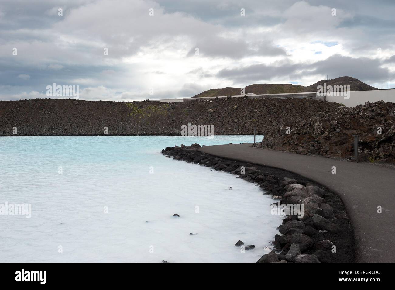 Blue Lagoon, Reykjanes Peninsula, Iceland Stock Photo