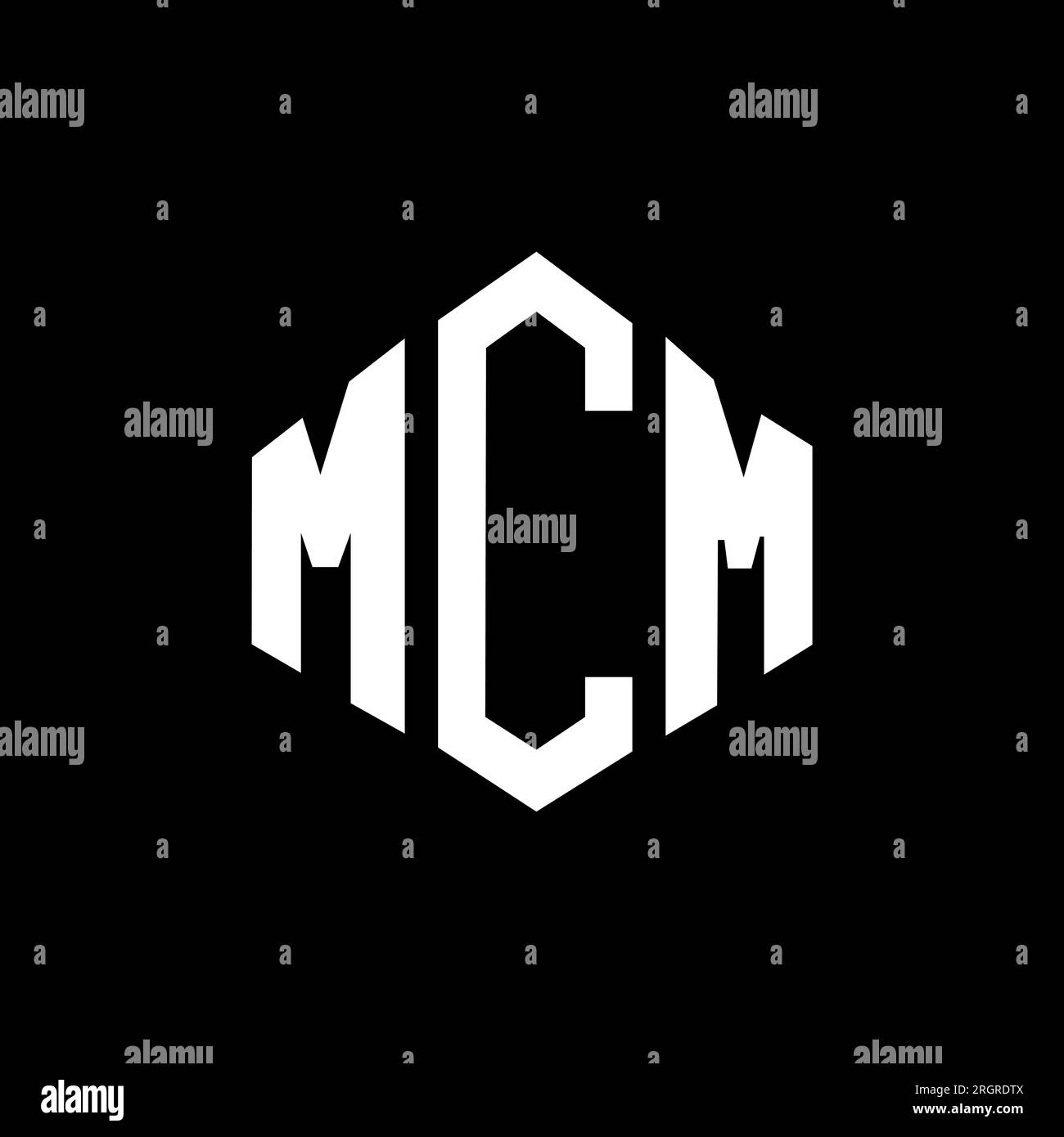 MCM abstract technology logo design on Black background. MCM creative  initials letter logo concept. 14009094 Vector Art at Vecteezy