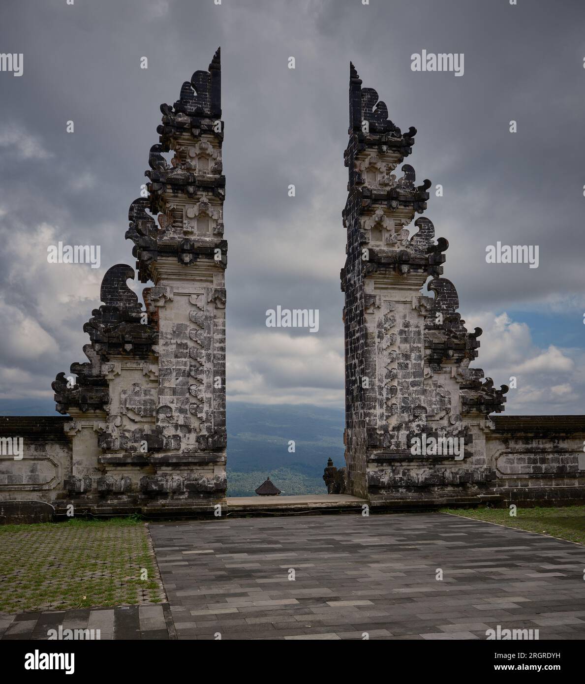Gate of Heaven Lempuyang Temple in Karangasem Regency, Bali indonesia
