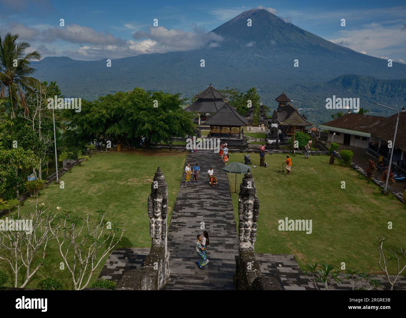 Gate of Heaven Lempuyang Temple in Karangasem Regency, Bali indonesia