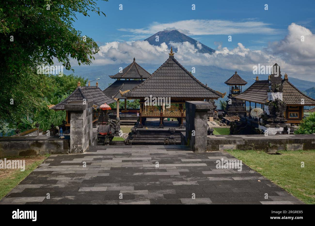 Gate of Heaven Lempuyang Temple in Karangasem Regency, Bali indonesia