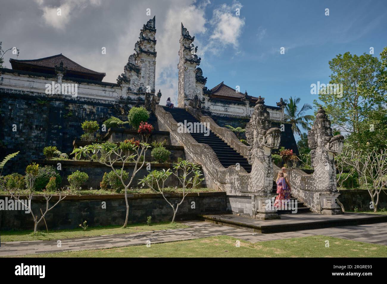 Gate of Heaven Lempuyang Temple in Karangasem Regency, Bali indonesia
