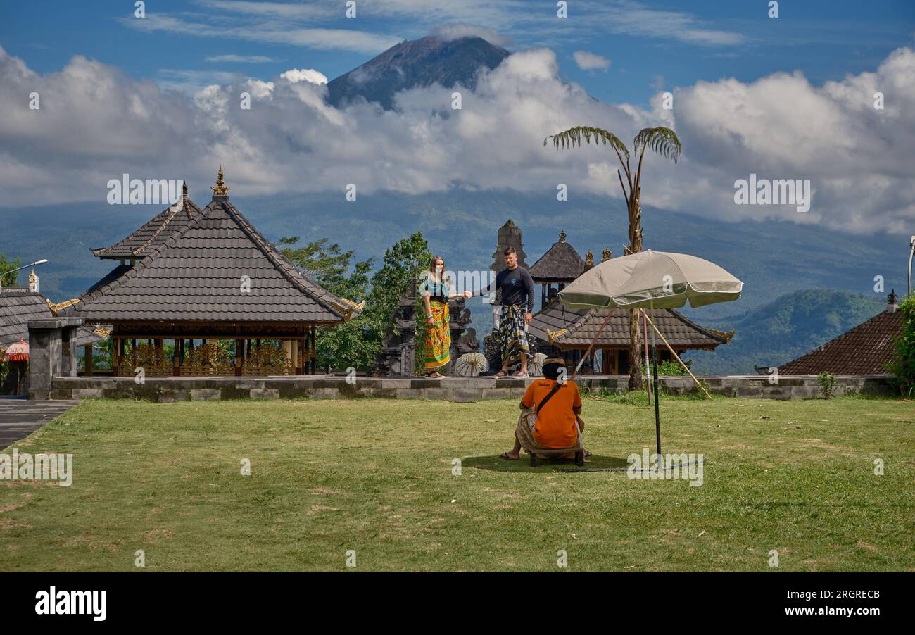 Gate of Heaven Lempuyang Temple in Karangasem Regency, Bali indonesia