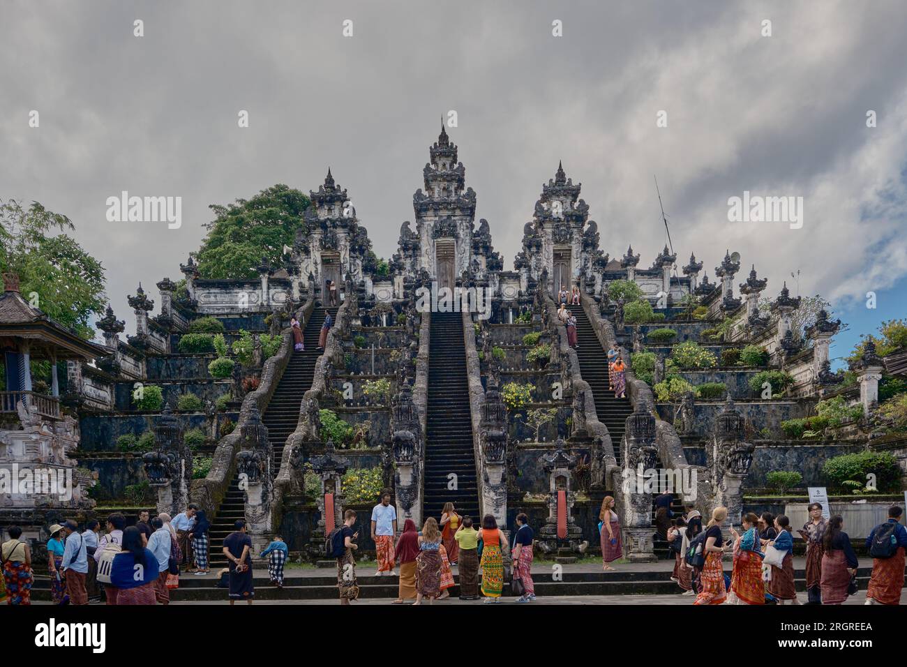 Gate of Heaven Lempuyang Temple in Karangasem Regency, Bali indonesia