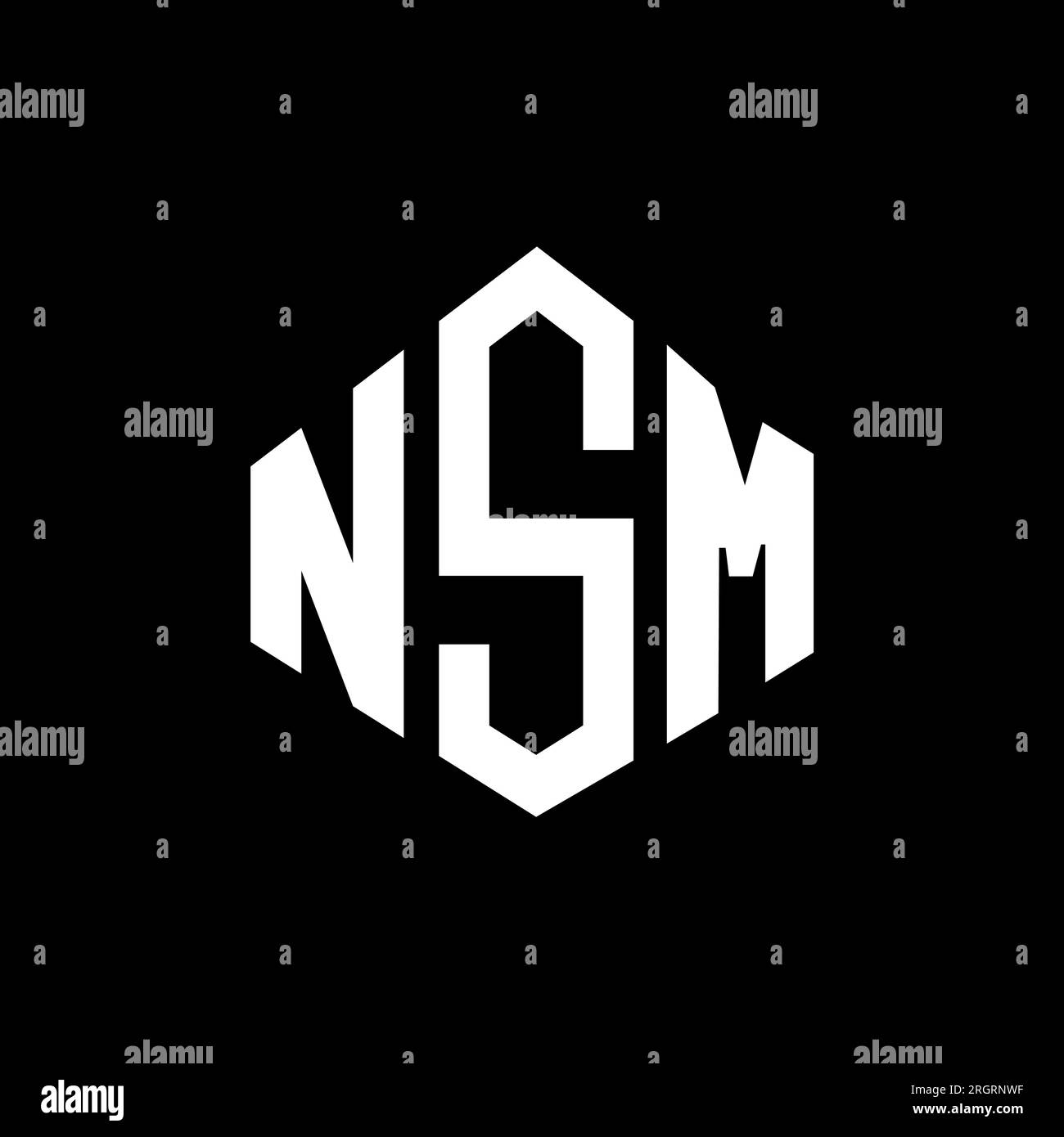 Nsm Logo Design Inspiration Unique Identity Stock Vector (Royalty Free)  2357238457 | Shutterstock