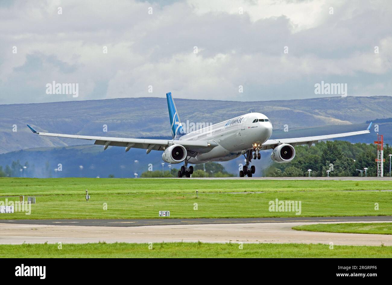 Air Transat Airbus A330 from Toronto Stock Photo