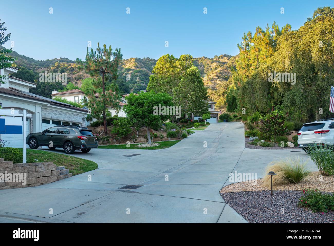 House for sale a neighborhood at the foothill of a mountain in Monrovia