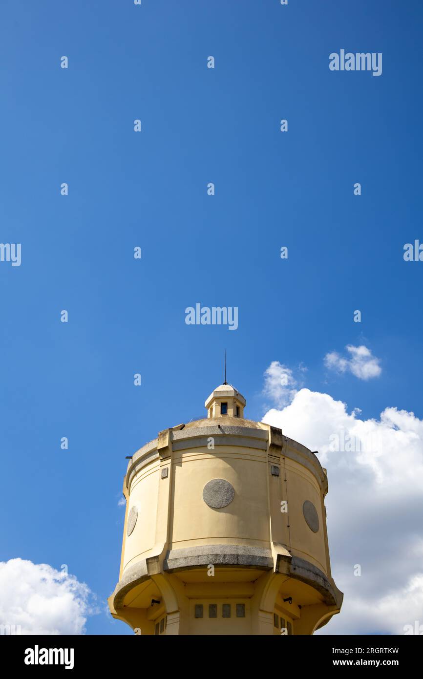 Old Water tower in Vukovar Stock Photo