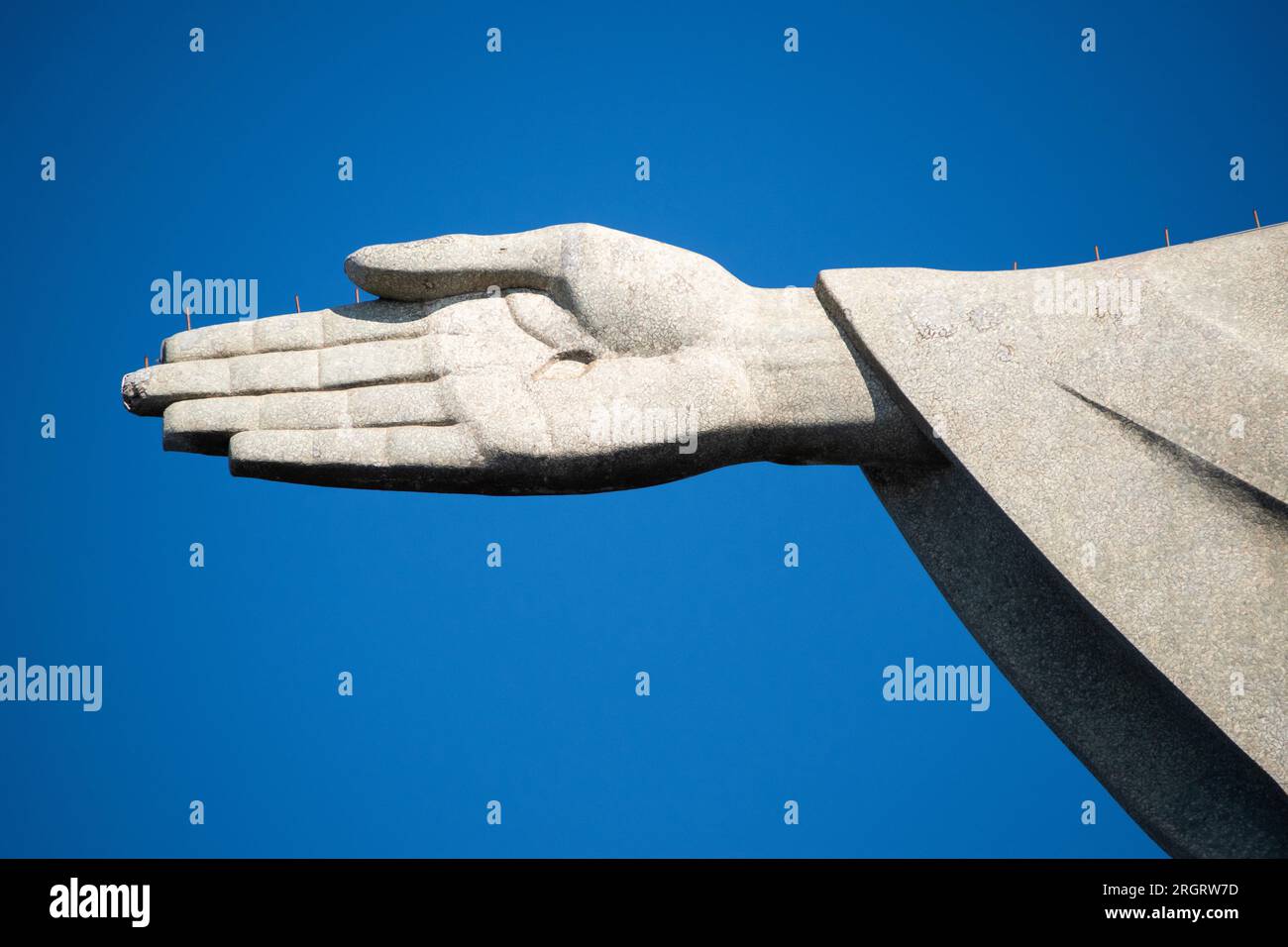 The statue of Christ the redeemer with open arms Stock Photo - Alamy