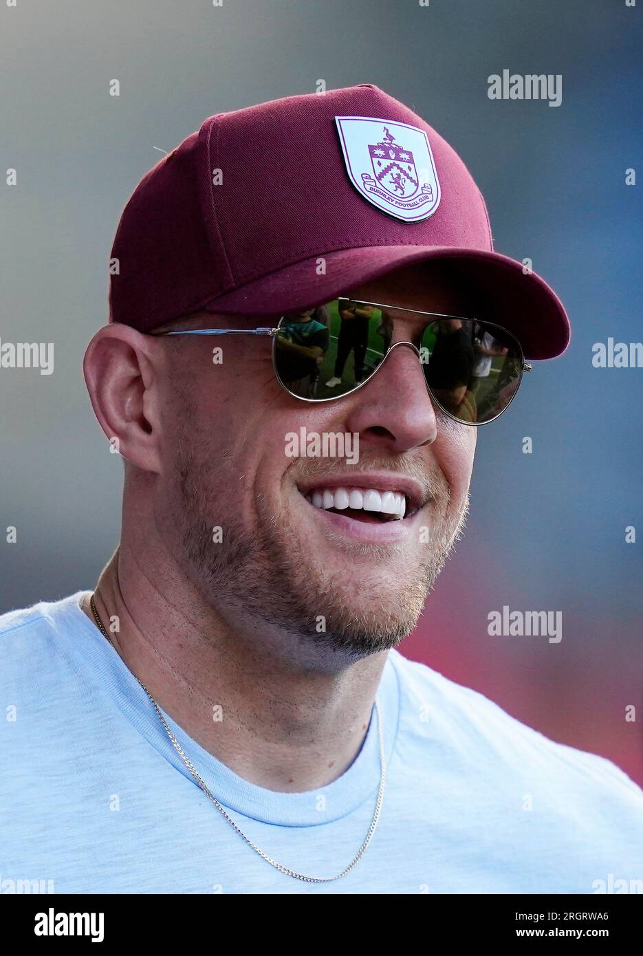 Burnley, UK. 11th Aug, 2023. JJ Watt during the Premier League match at Turf Moor, Burnley. Picture credit should read: Andrew Yates/Sportimage Credit: Sportimage Ltd/Alamy Live News Stock Photo