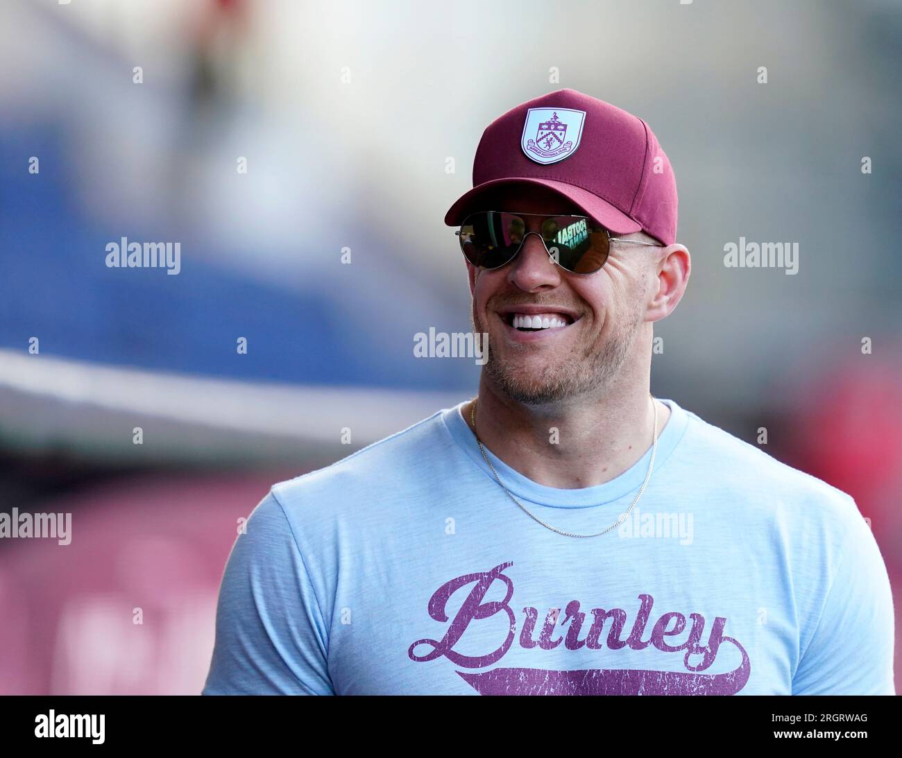 Burnley, UK. 11th Aug, 2023. JJ Watt during the Premier League match at Turf Moor, Burnley. Picture credit should read: Andrew Yates/Sportimage Credit: Sportimage Ltd/Alamy Live News Stock Photo