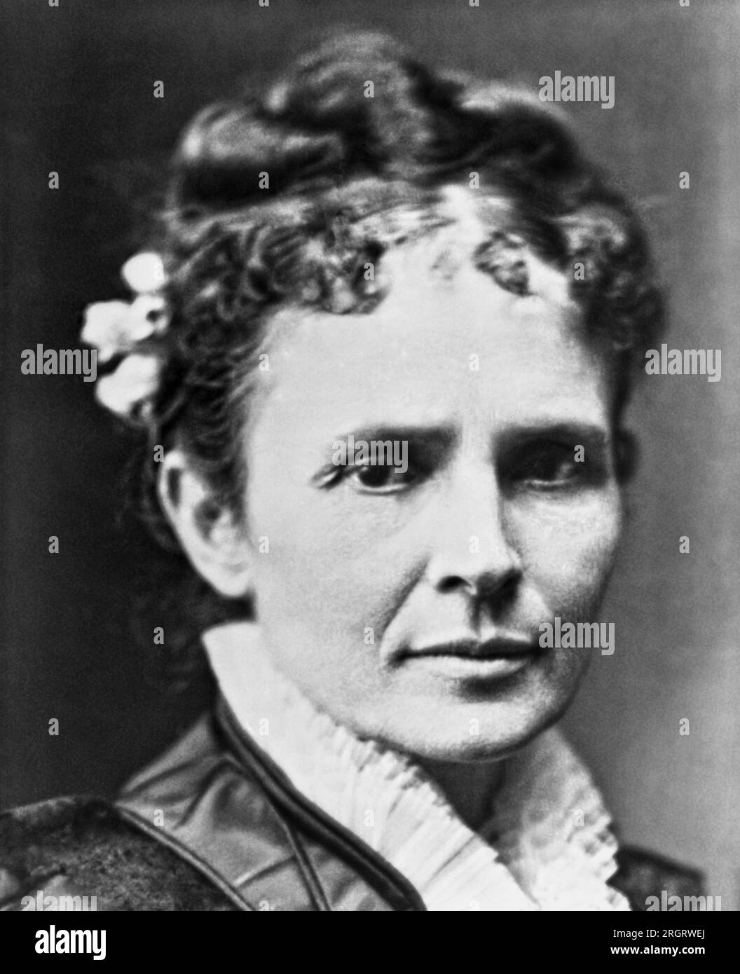 Washington, D.C.:   c. 1865 Lucretia Rudolph Garfield, wife of President James Garfield. Stock Photo