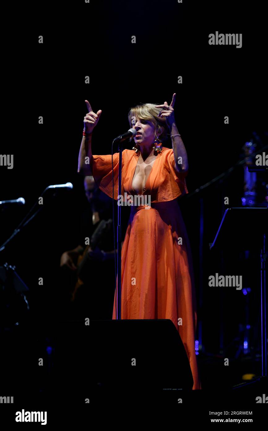 August 10, 2023, Madrid, Madrid, Spain The Spanish singer and